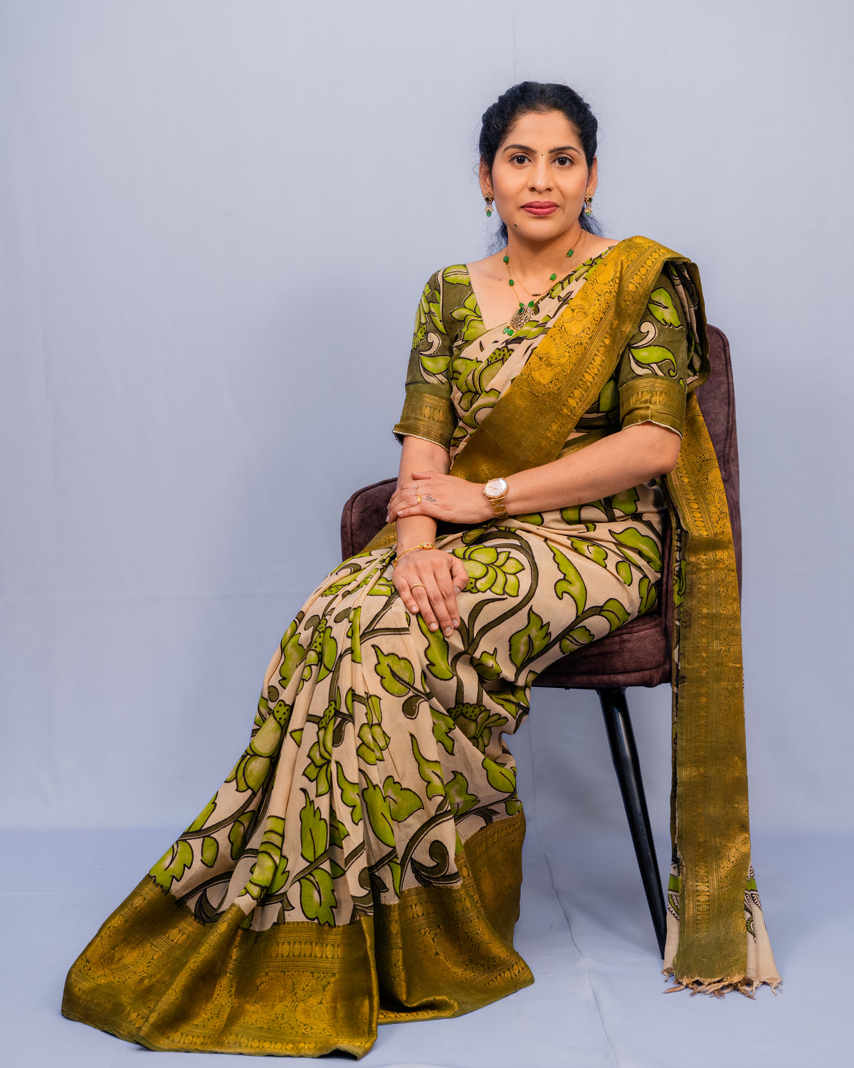 150k Plain Pattu Saree