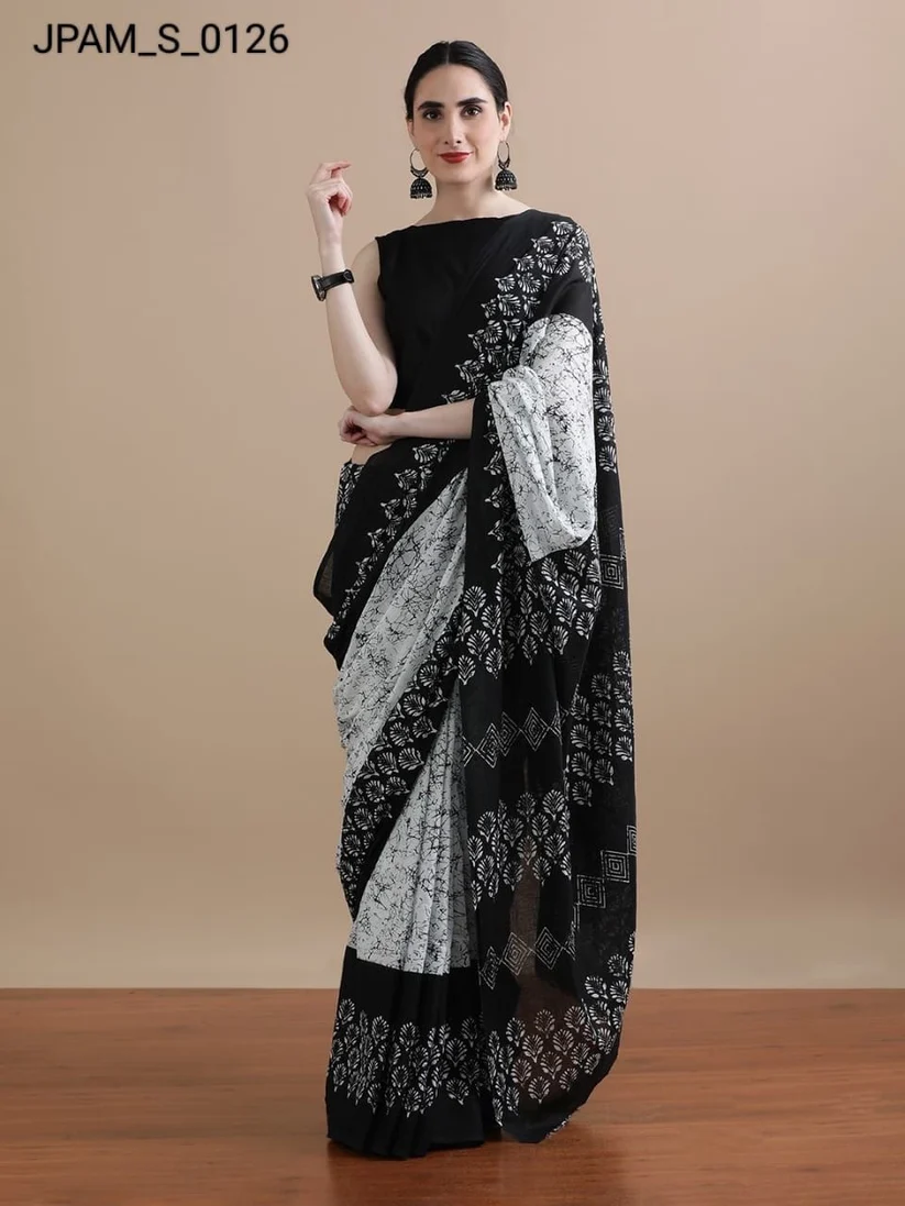 Work Dress Material - Royal, detail view